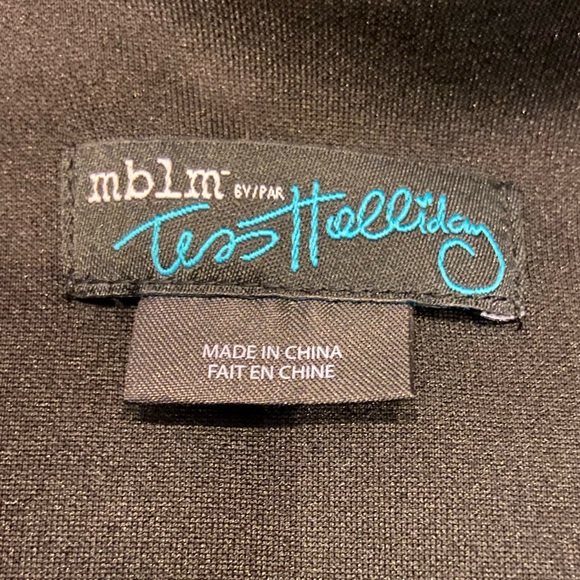 🌟Hosts Pick🌟 Ladies Black Cape Jacket size 4x MBLM by Tess Holliday - Picture 4 of 4